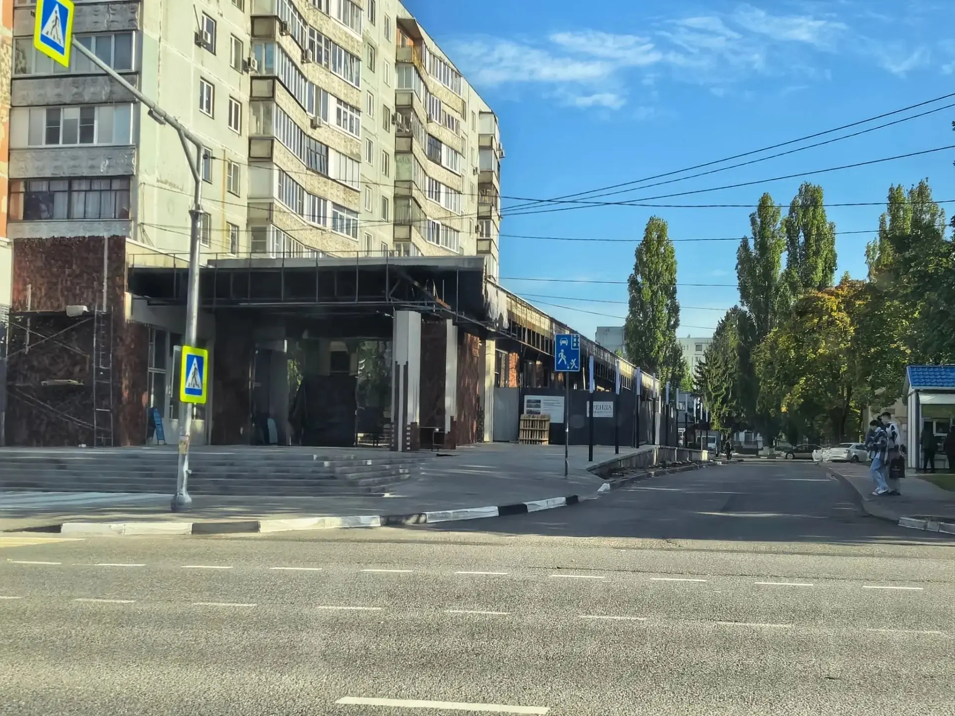 Вместо Дома торговли на Олимпийском вероятно появится новое кафе 😉