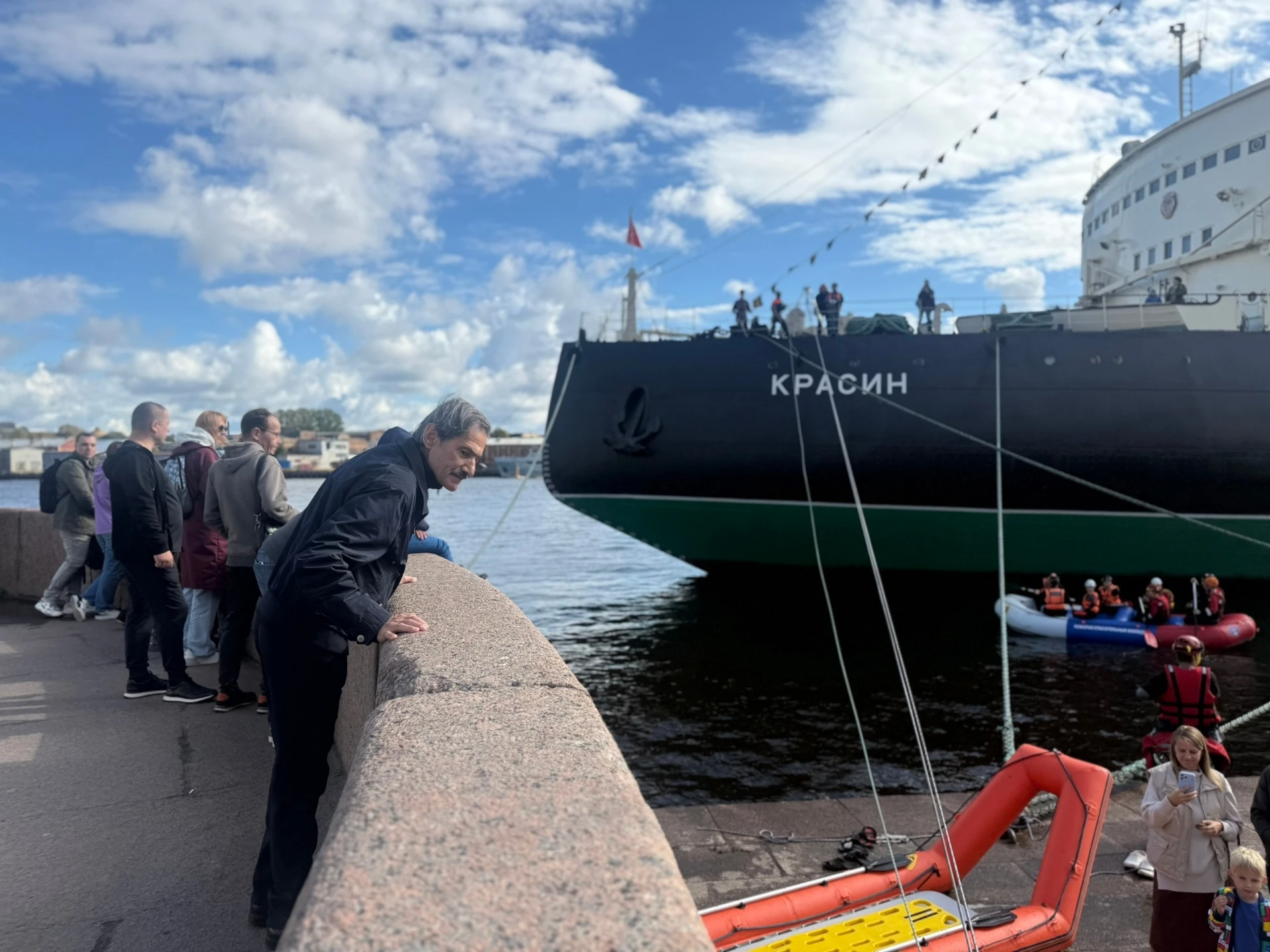 12 сентября 2026 года на борту легендарного ледокола «Красин» развернулся яркий праздни...