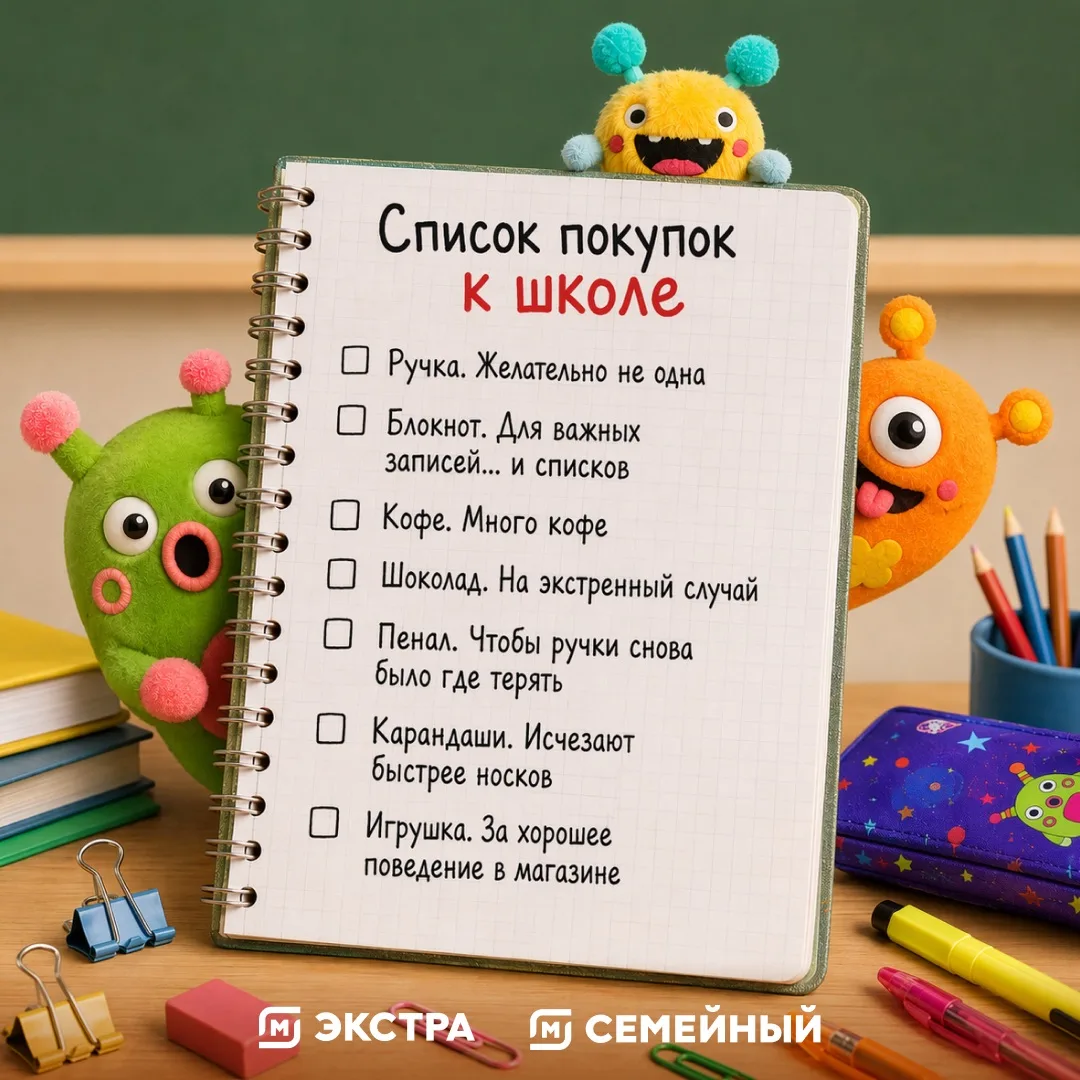 ✍️  Достаём двойные листочки…