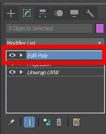 Модификатор Edit Poly в 3Ds Max

Edit Poly — один из самых важных и часто используемых модификаторов