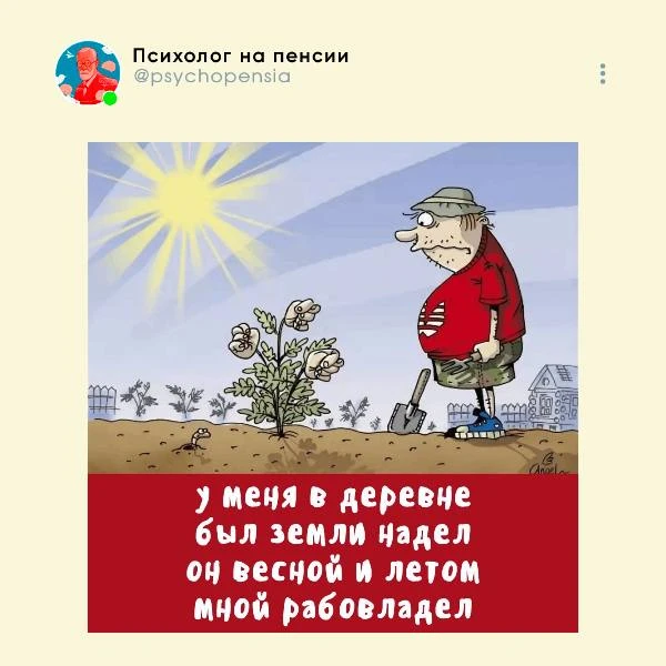 Дачники, вы там как? Живы?

😂 @psychopensia | Мы в МАХ