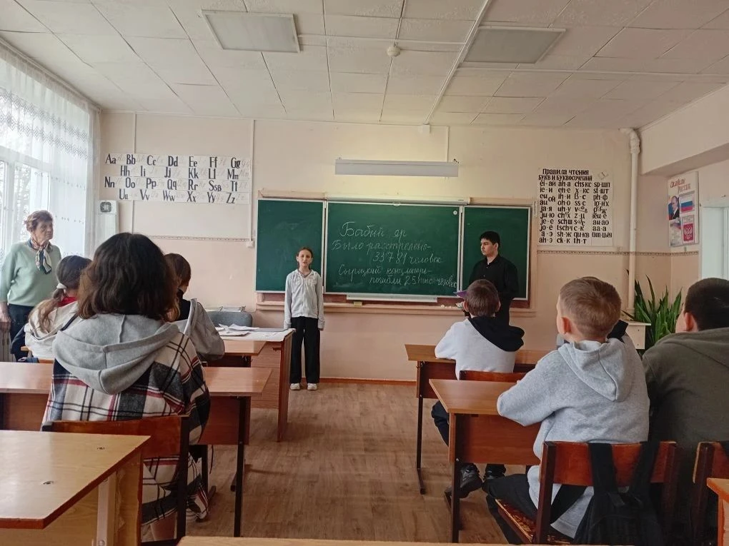 19апреля - День памяти жертв геноцида советского народа
В Мечётской школе почтили память жертв геноц