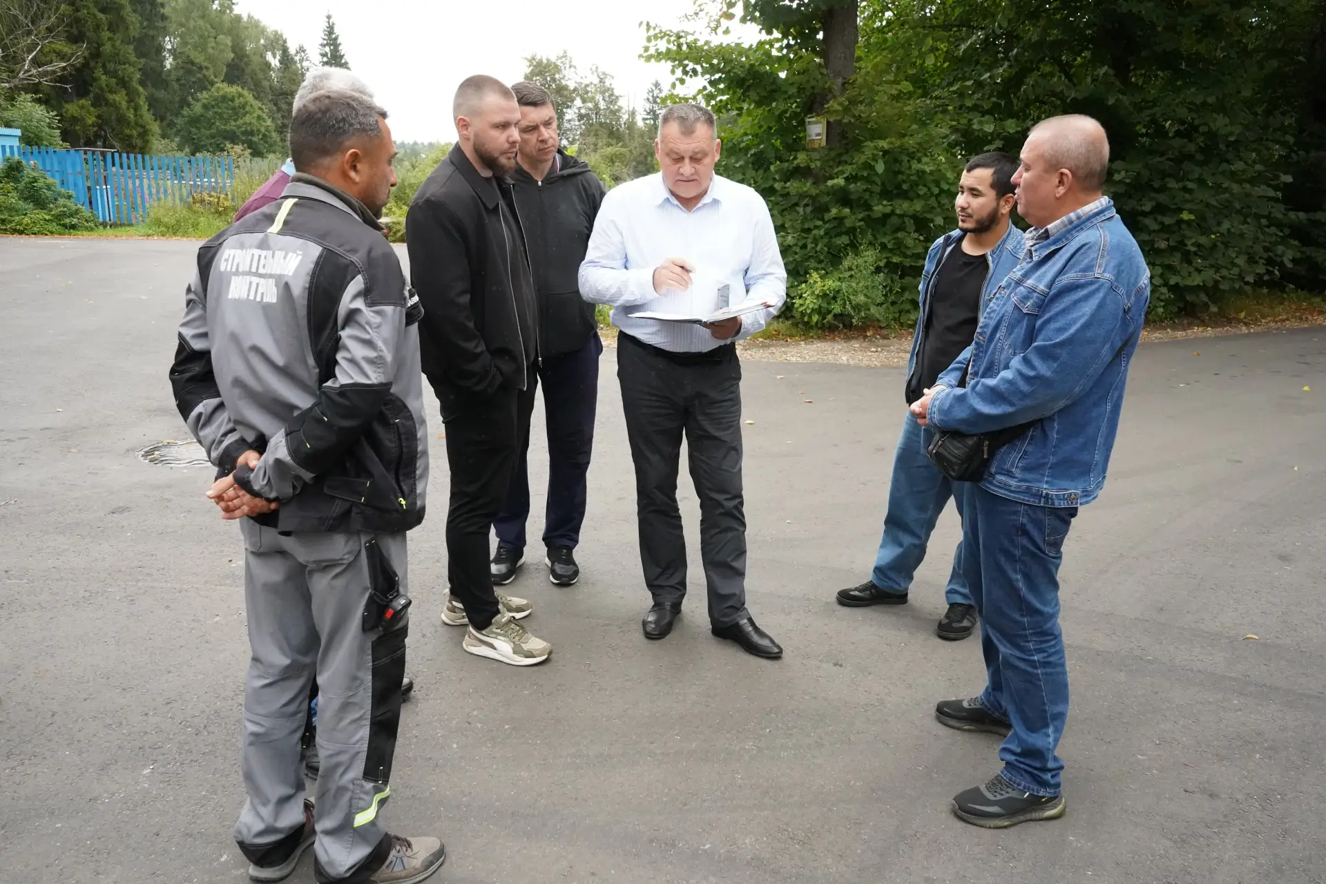 🏗 По моему поручению заместитель Главы Рузского муниципального округа Юрий Фисенко про...