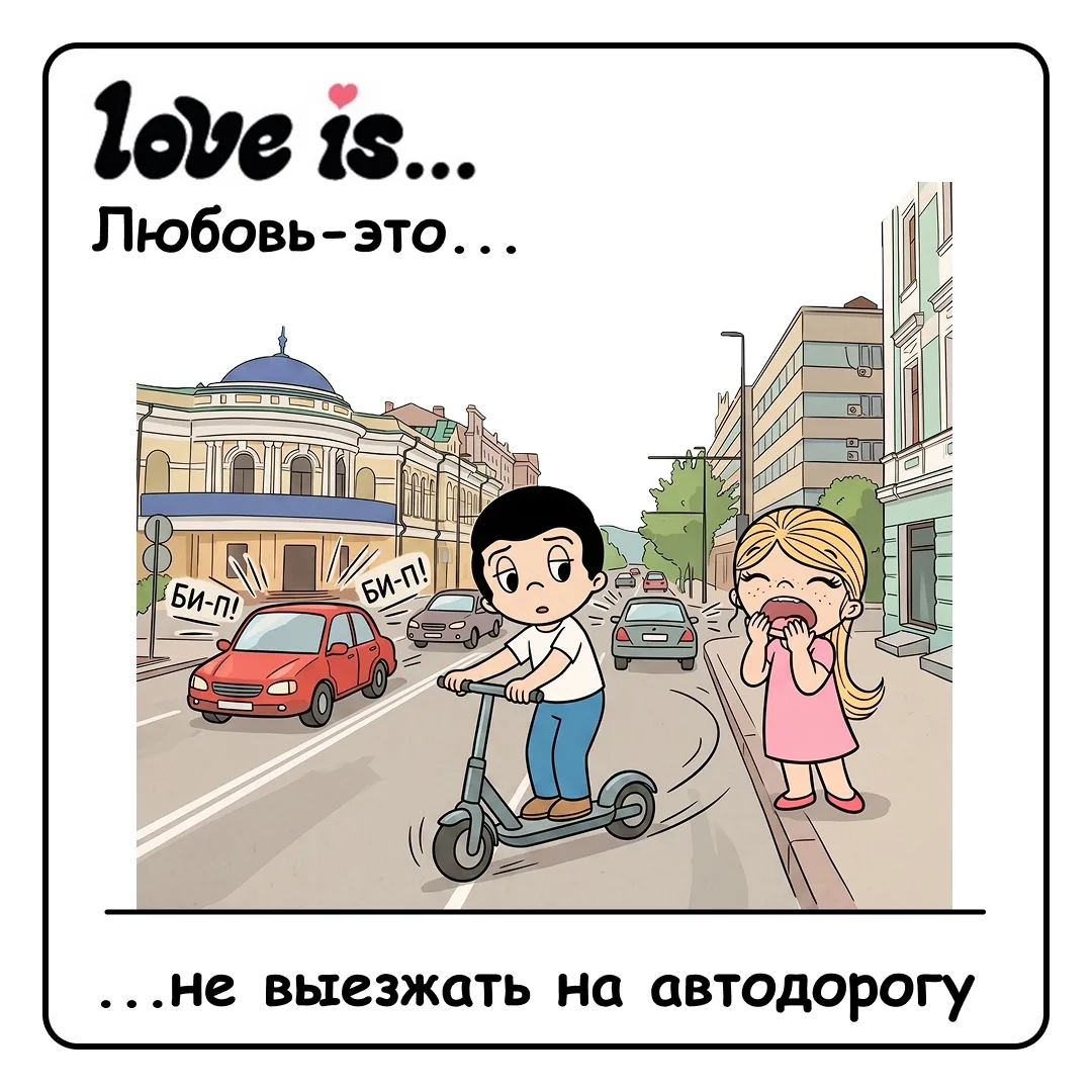 Это не просто вкладыши от жвачки Love is

Популярные герои решили рассказать юным красноярцам, как п