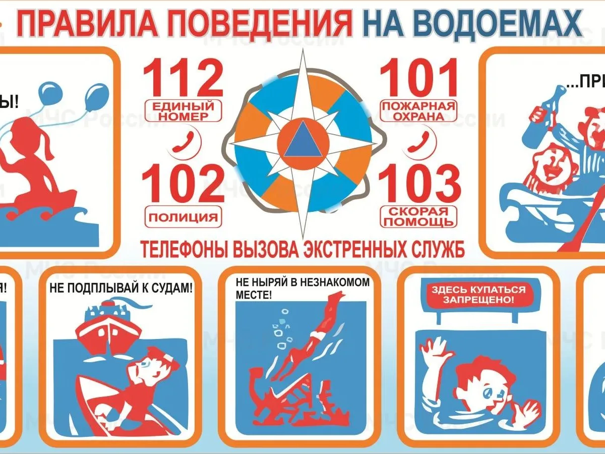 ⚠️ Безопасность на воде: правила, которые спасают жизнь.