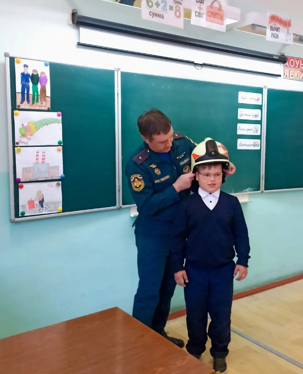 🔥 В ГОСТЯХ У НАСТОЯЩИХ ГЕРОЕВ.  🌟В рамках Недели профориентации в нашей школе прошла необычная встре