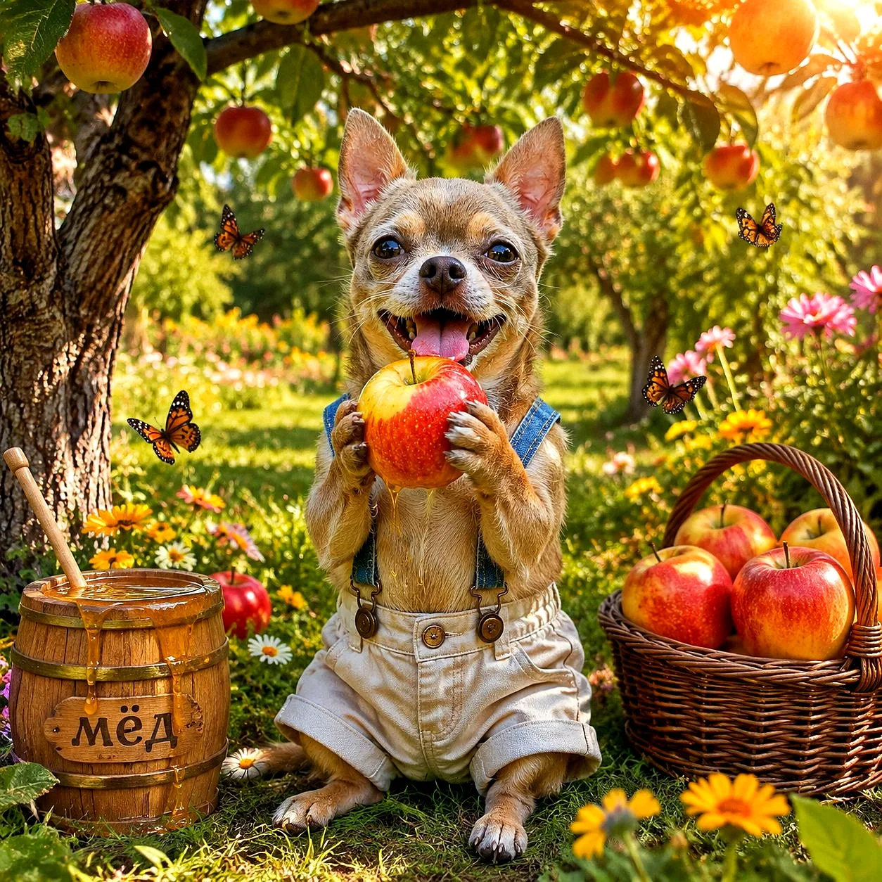 С Яблочным Спасом всех!  🍏