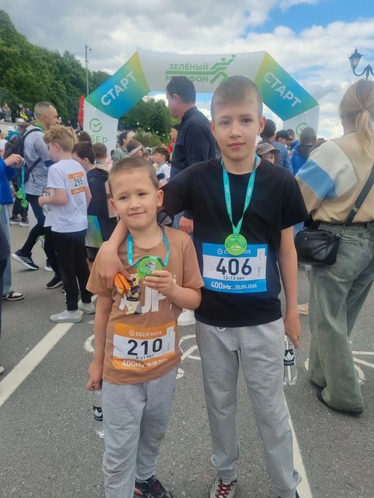 🏃‍♂️🏃‍♂️ Наши ученики стали участниками 12-го Зеленого марафона!
