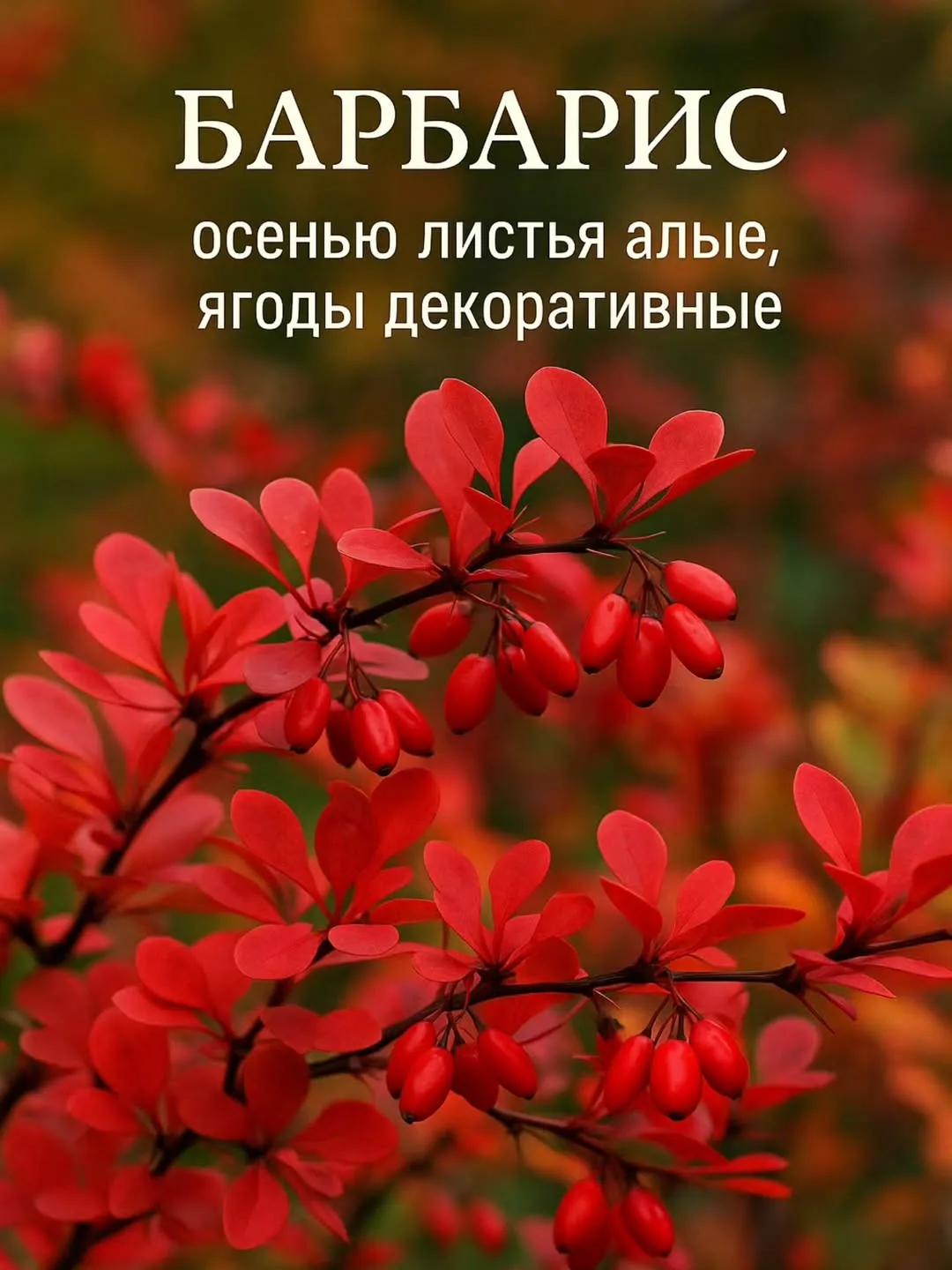 🍁5 кустарников, которые украсят сад осенью