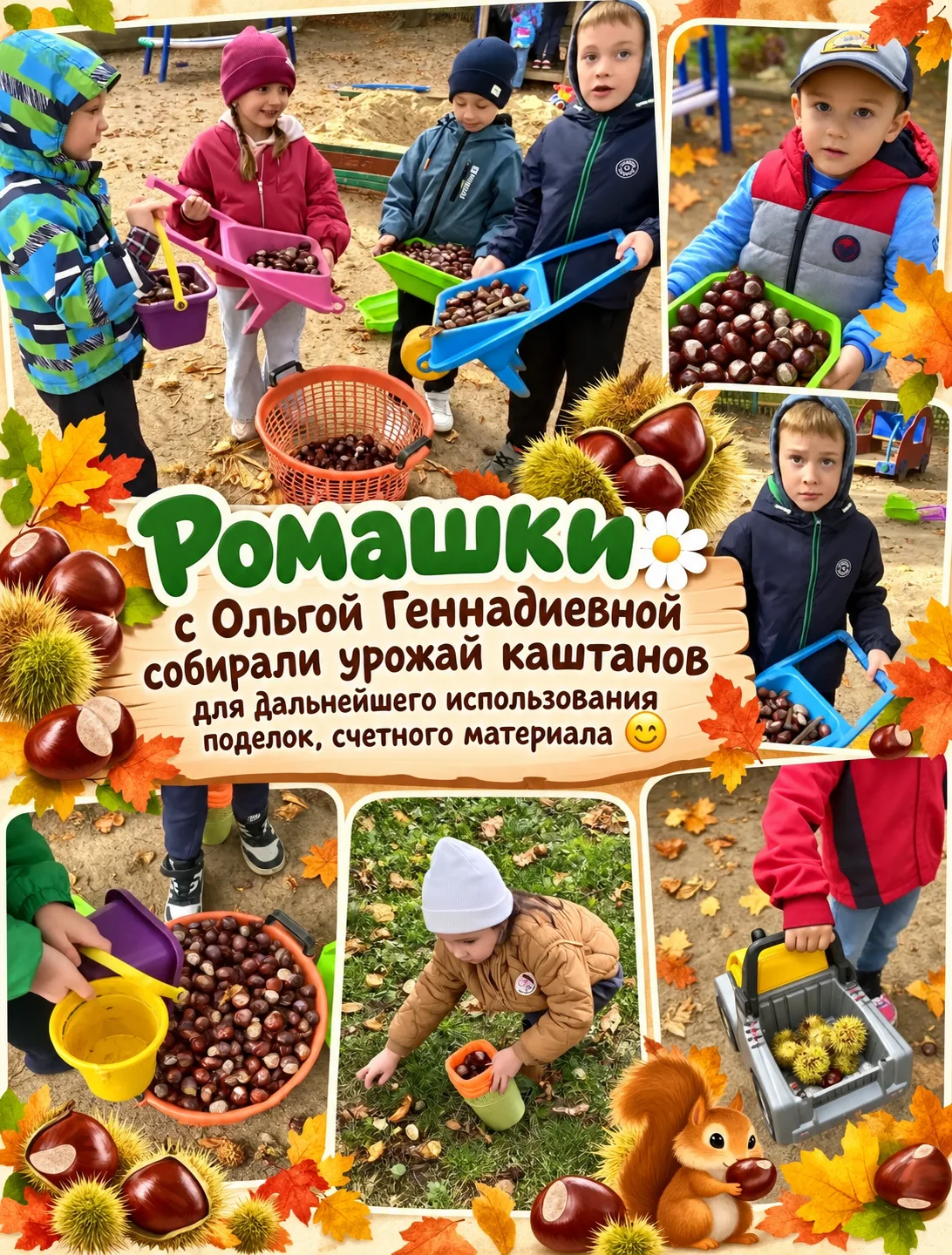 🍂🌰 Осенний урожай 🌰🍂