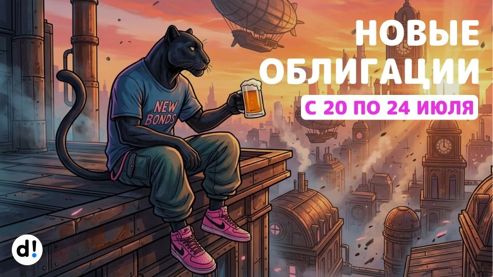 🔥 Что интересного на размещении? Новые облигации с 20 по 24 июля
 
Продолжаем богатеть на облигация