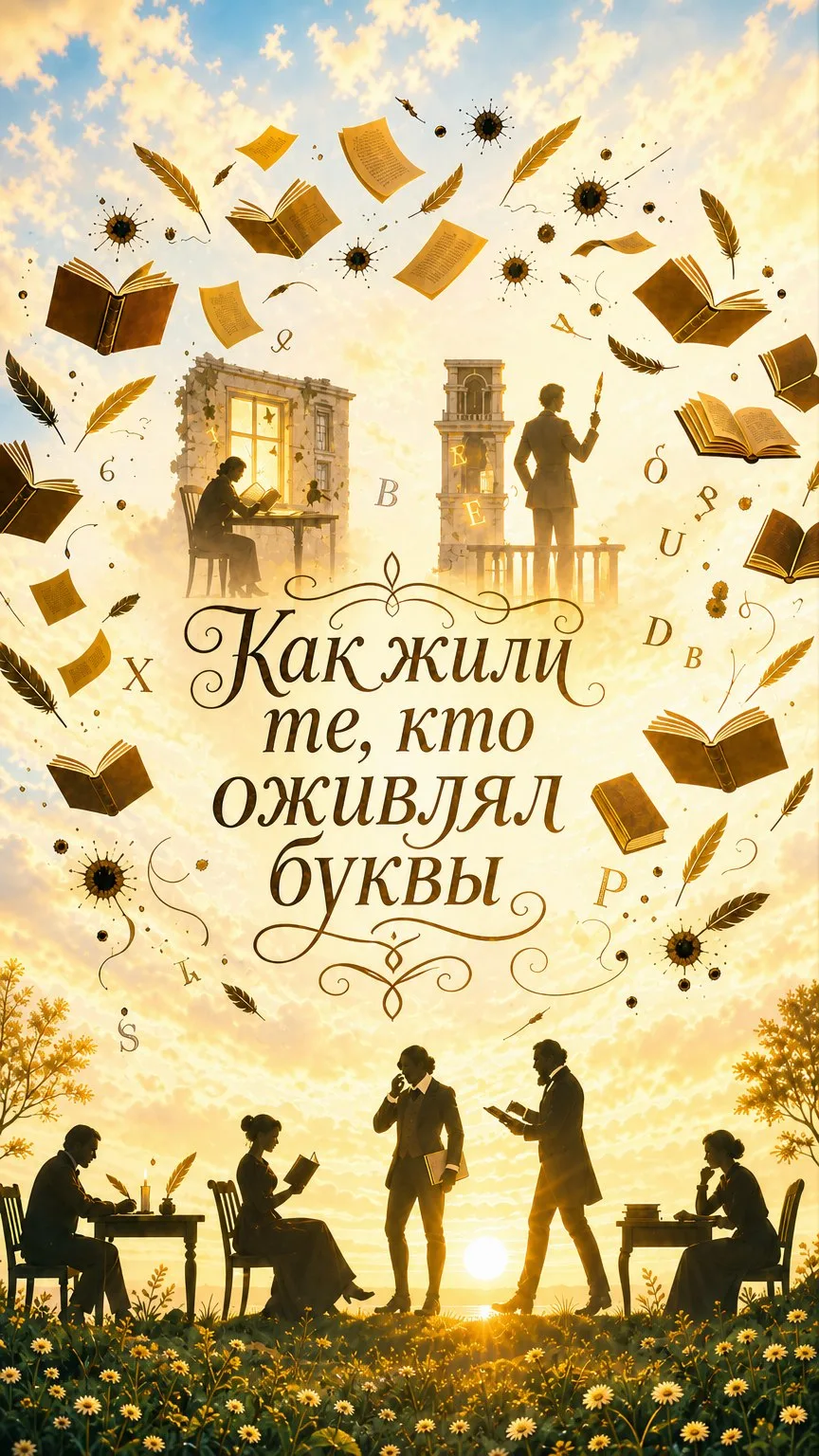 Рубрика: «Как жили те, кто оживлял буквы» ✍