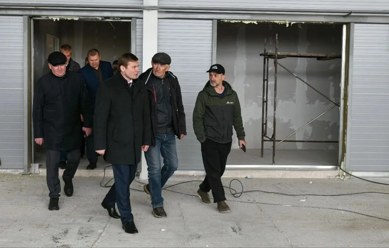 СТРОЙКА СТАЦИОНАРА В БОГРАДЕ ИДЕТ С УСКОРЕНИЕМ На месте будущего стационара в Бограде выполнено план