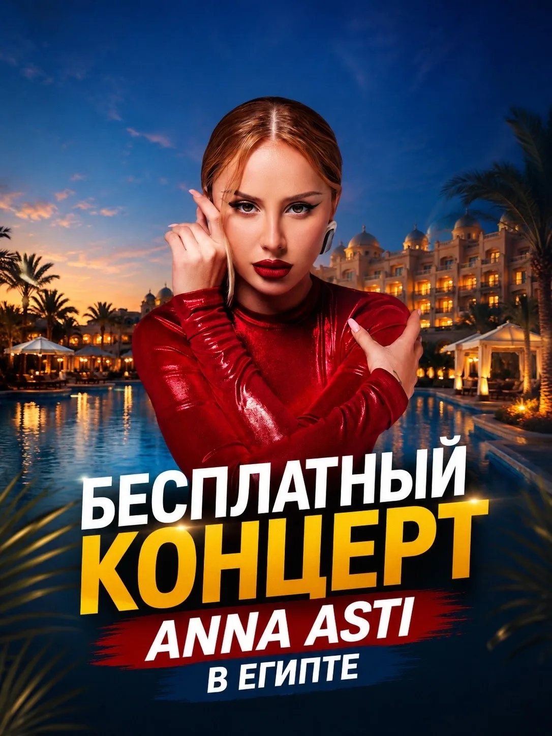 🎤 ANNA ASTI В ШАРМ-ЭЛЬ-ШЕЙХЕ!🔥