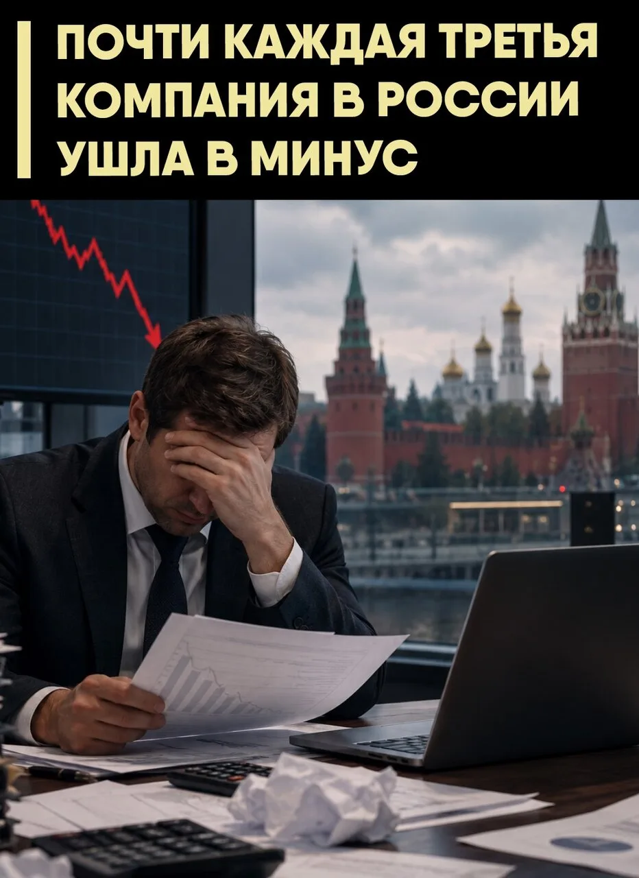 📉 По данным Росстата, по итогам первого полугодия 2026 года почти каждая третья органи...