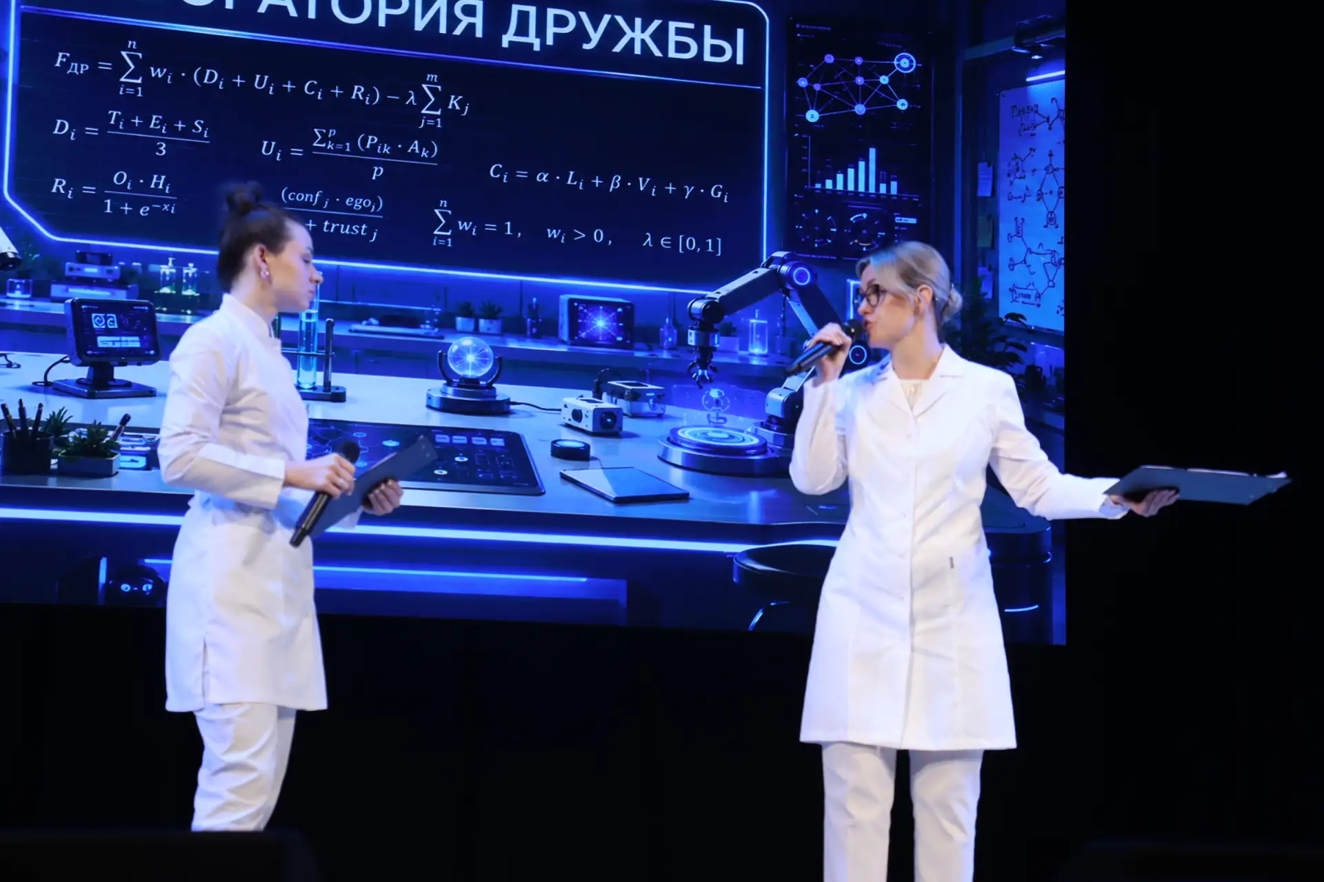 ⚡ ЛАБОРАТОРИЯ ДРУЖБЫ

А вы знали, что сегодня День друзей!?
У нас в ЦКР - да!

Вместе с двумя профес