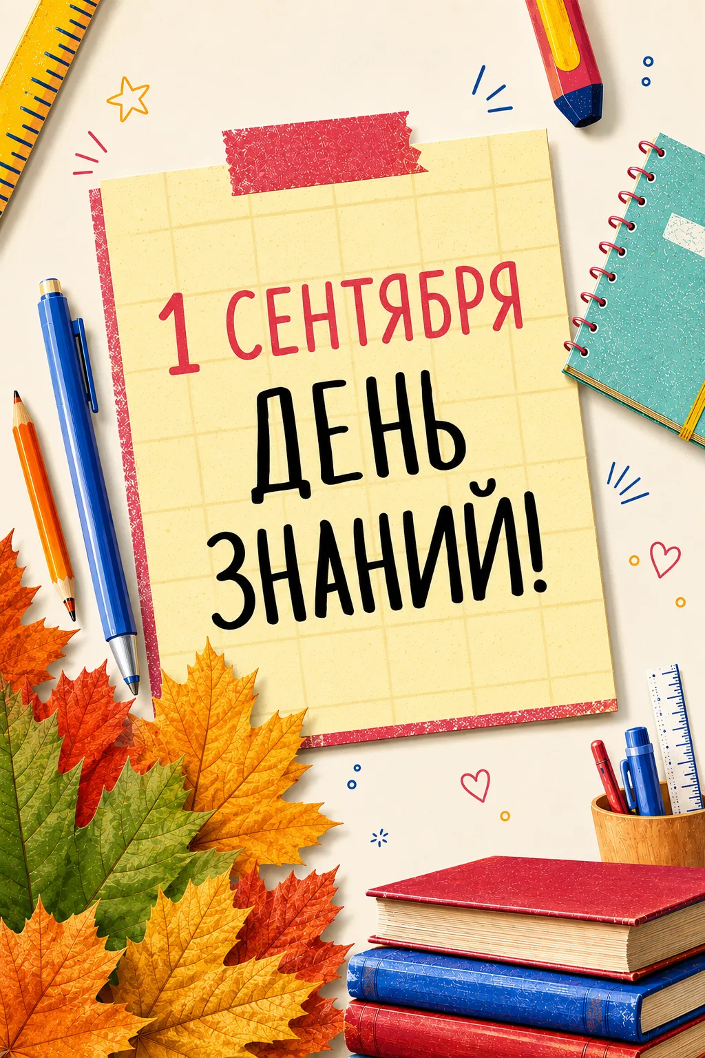 ✨ 1 СЕНТЯБРЯ — ДЕНЬ ЗНАНИЙ!