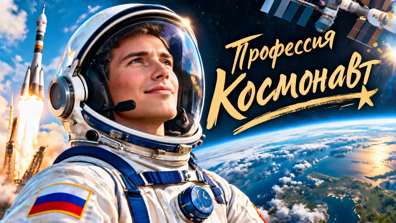 ПРОФЕССИЯ КОСМОНАВТ - ОТ УЧЁБЫ ДО ПОЛЁТА.