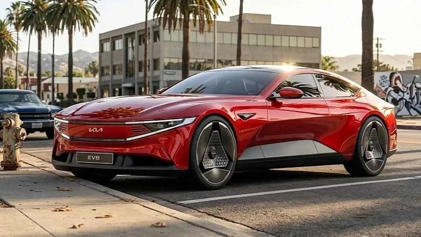 Наследник Stinger уходит в «электрику»: что известно о новом Kia EV8 с батареей на 100 ...