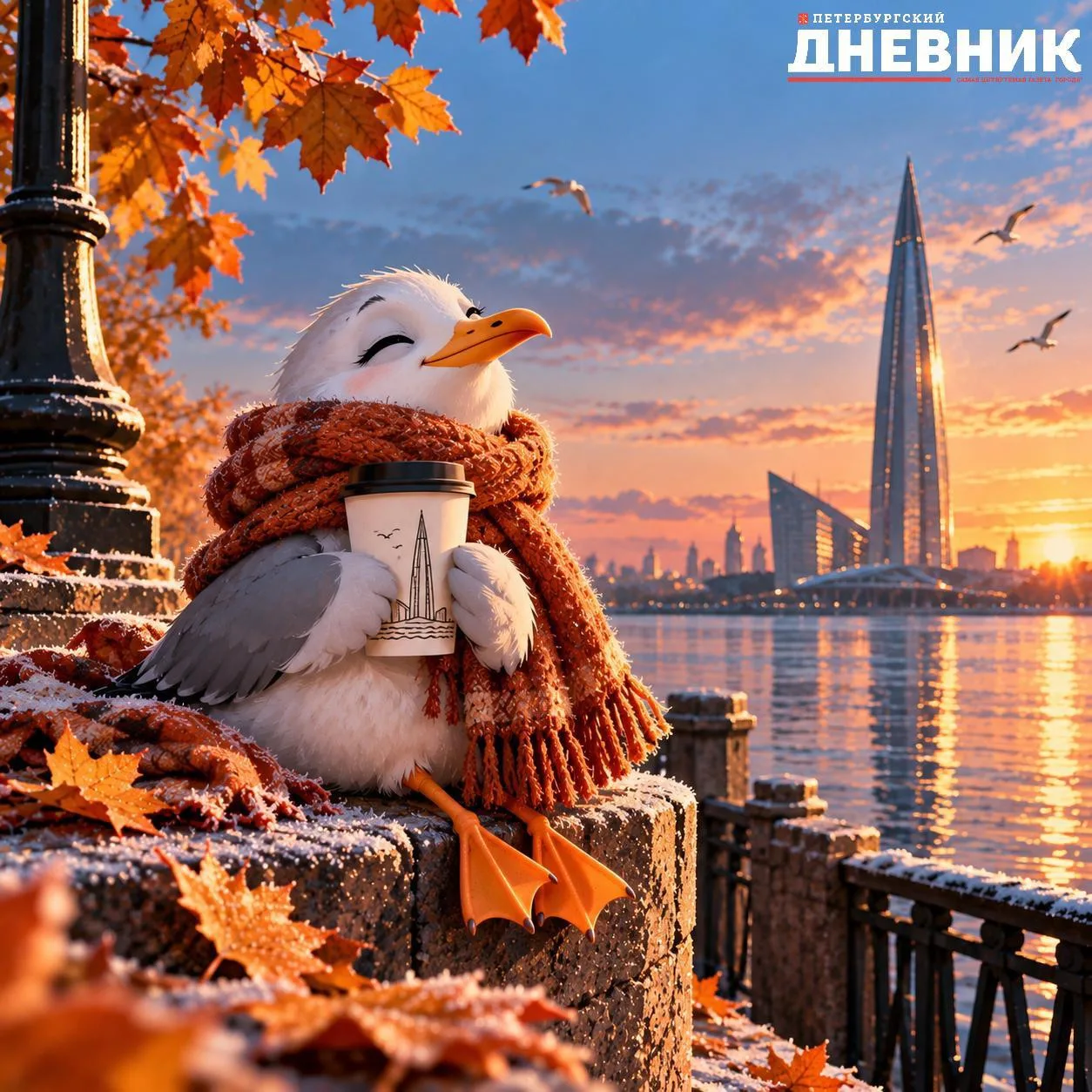 🥶 Минувшая ночь стала самой холодной в Петербурге с начала осени