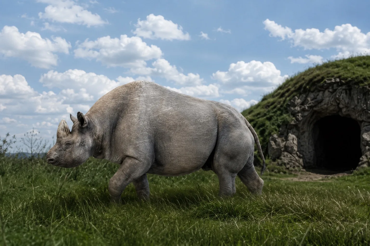 🦏 Гиганты ледникового периода: кого нашли в пещере Таврида?

Представьте носорога длиной до 5 метро