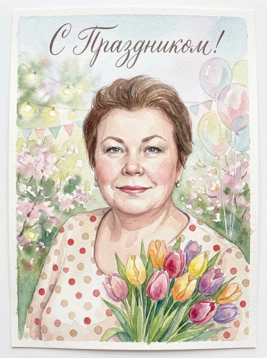 🌸📖 Друзья, встречайте четвертую партию наших праздничных открыток с изображением любимых учителей! 🎨