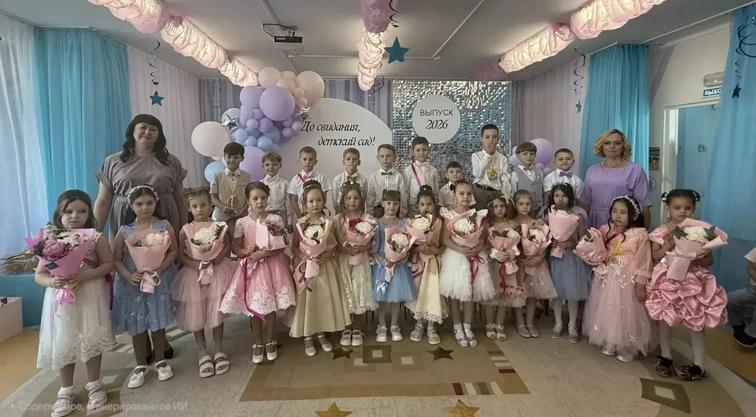 Выпускной в детском саду: трогательно, нежно и незабываемо!