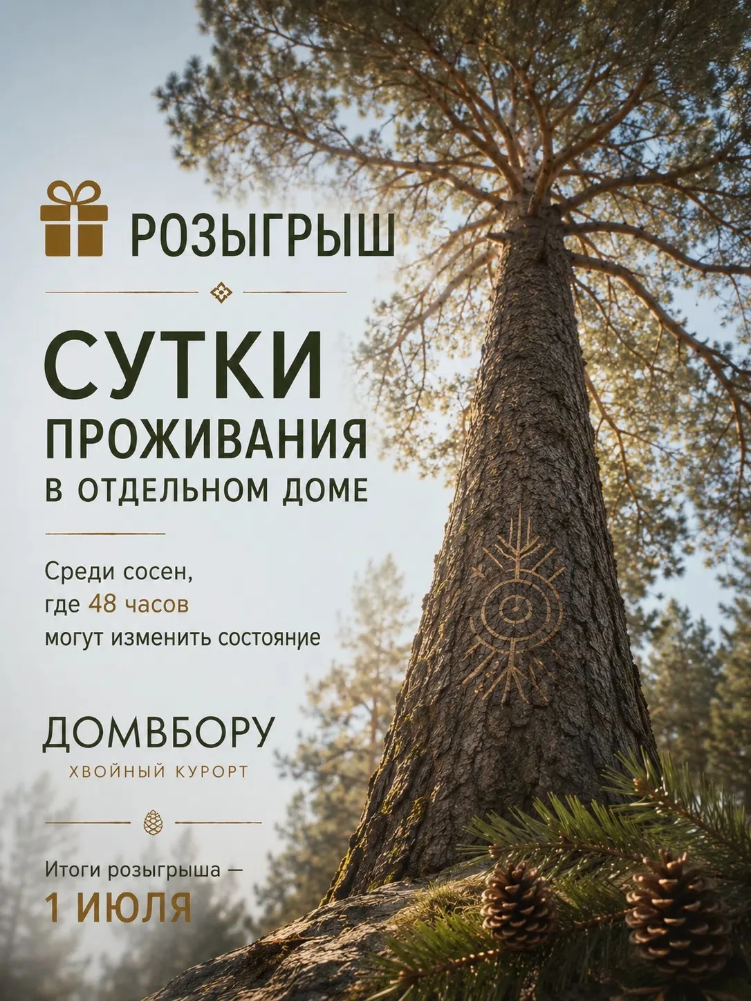 В наших группа ВКонтакте и Одноклассниках стартовал розыгрыш сертификата «Сутки тишины» в Домвбору. 