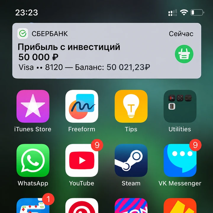 30 минут посидела в телефоне — получила на карту вторую зарплату!