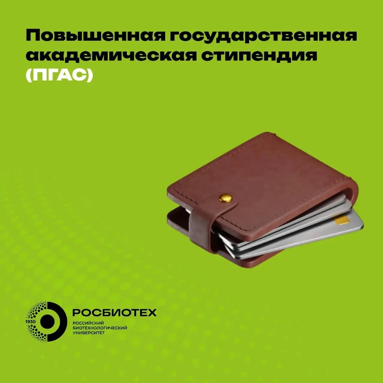 Выпускник, не упусти шанс получить стипендию 💳
