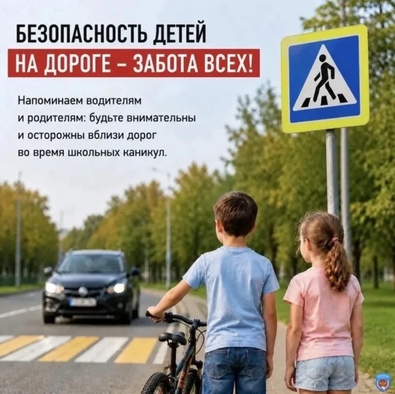 👮‍♀🚌Госавтоинспекция напоминает о ПДД после возращения детей из мест отдыха.