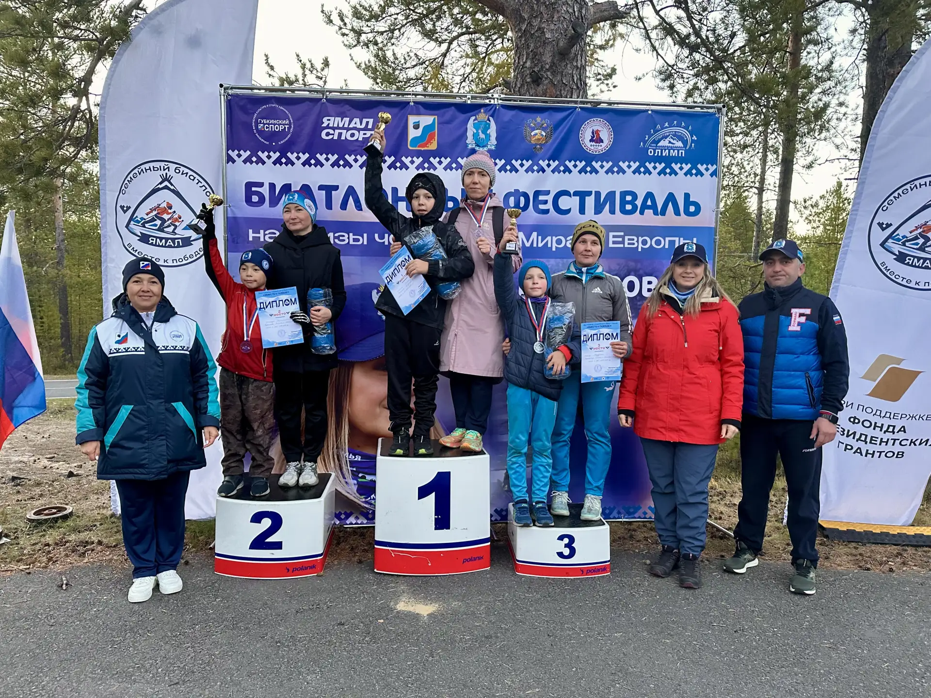 ⚡ В Губкинском прошёл биатлонный фестиваль на призы Юлии Макаровой