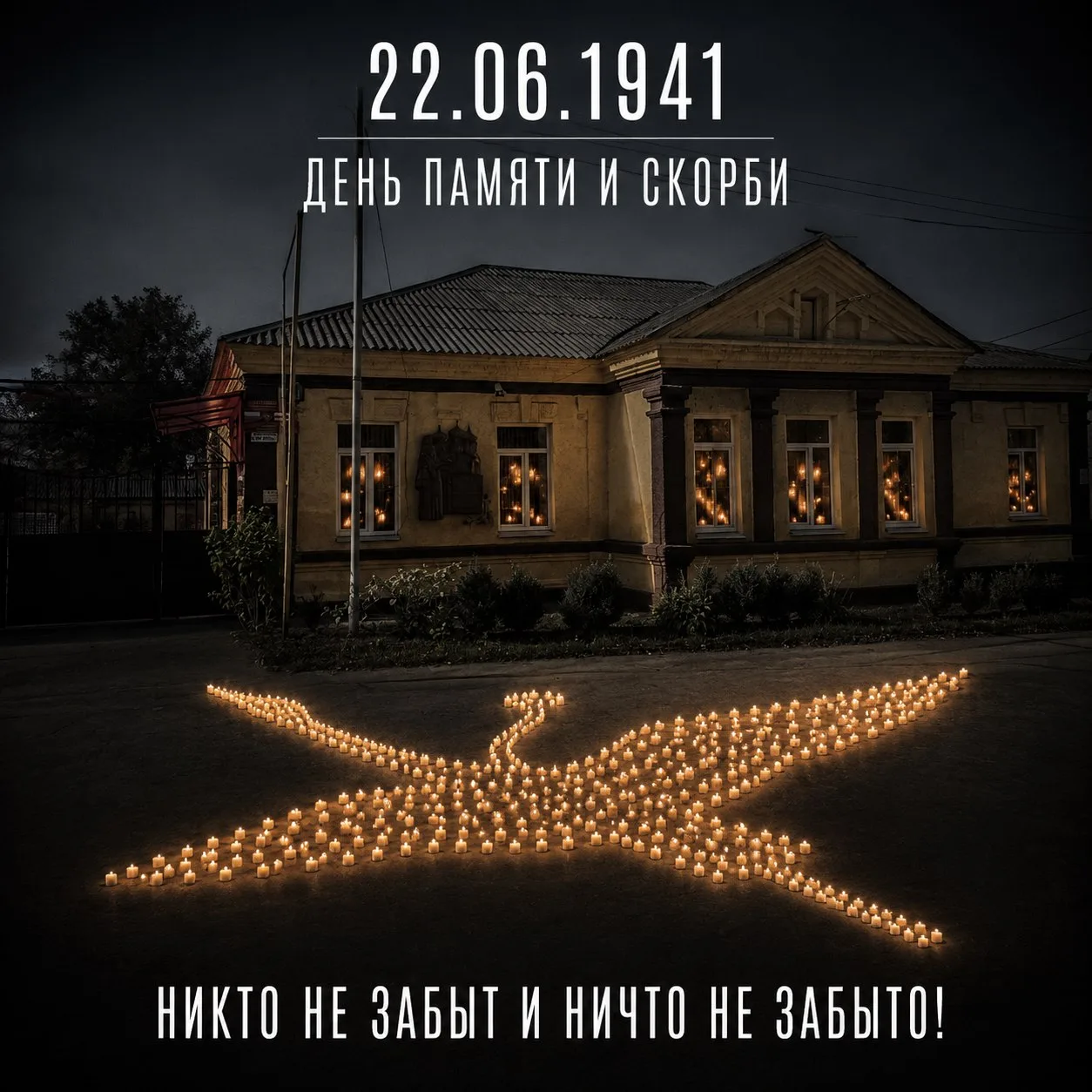 Он в памяти людей жить будет незабвенно, 🕊️
Глубоким шрамом на лице Земли. 🌍
И этот жуткий день на