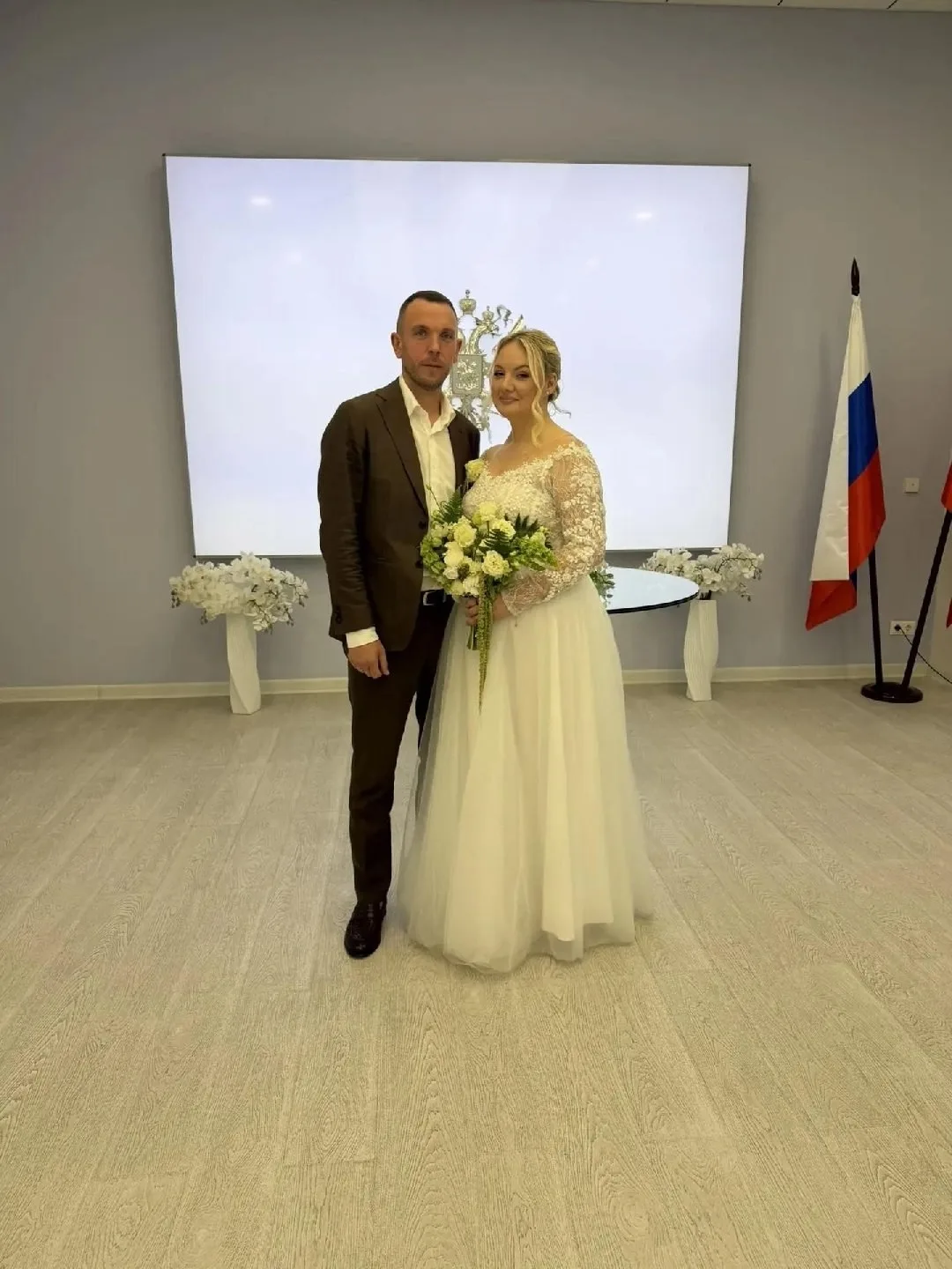 ❤️В Домодедово красивая история любви получила продолжение. Сергей и Анастасия сыграли ...