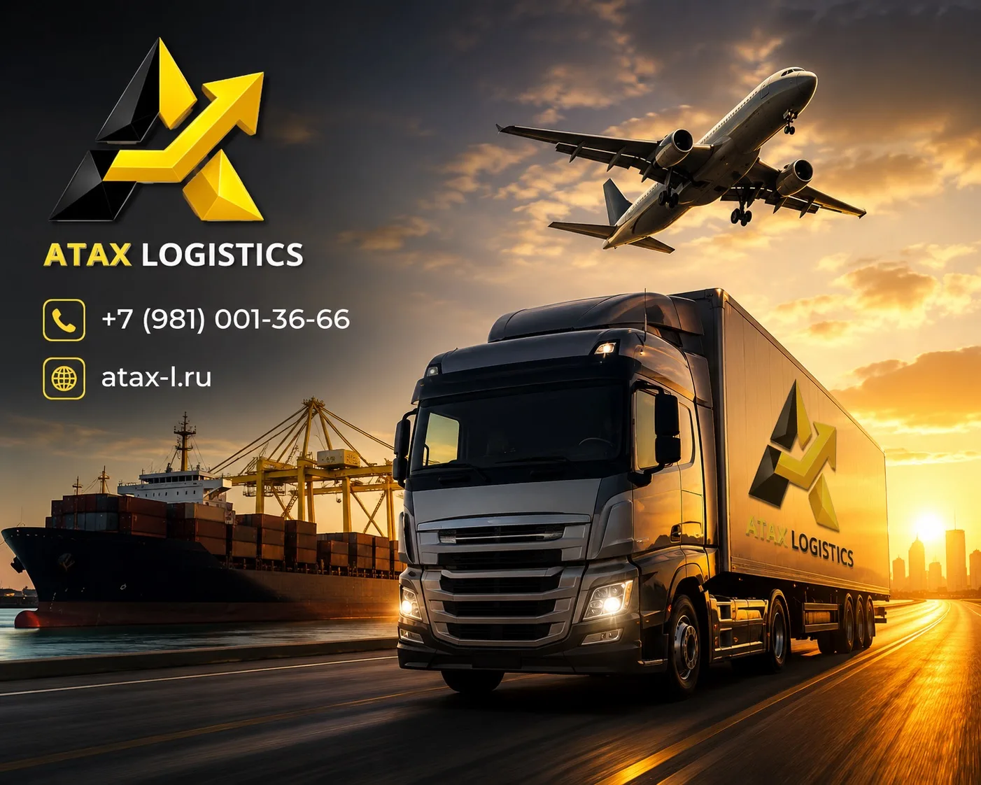 🌆 Рабочий понедельник подходит к концу, а команда ATAX LOGISTICS подводит итоги продук...