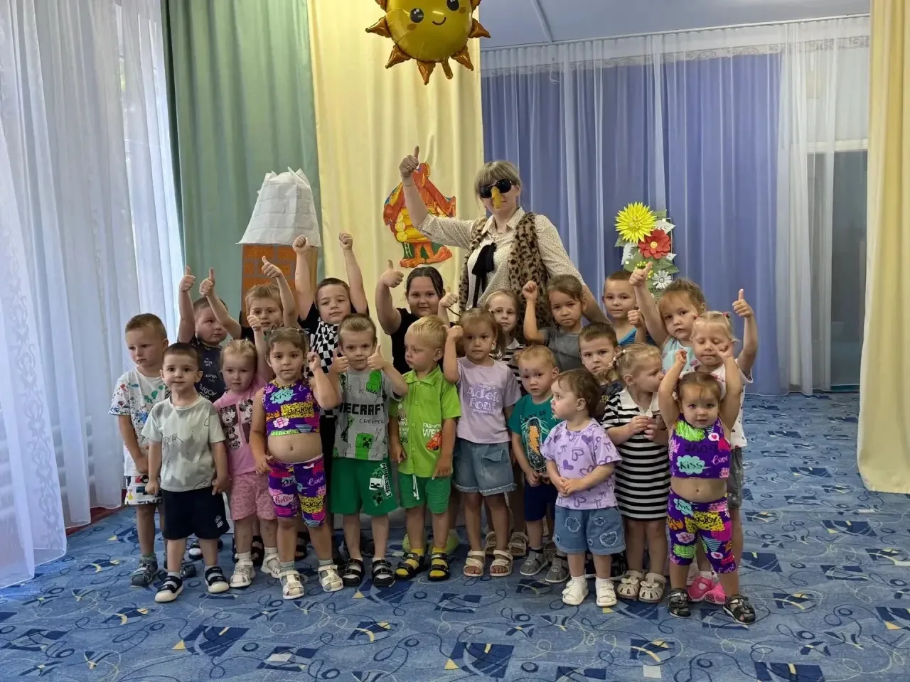 🎉 День рождения Бабушки Яги в нашем детском саду! 🎉