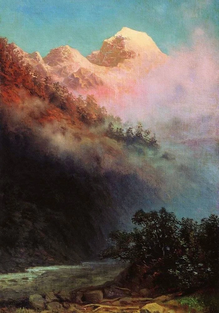 Архип Куинджи «Восход солнца» 1895 г.