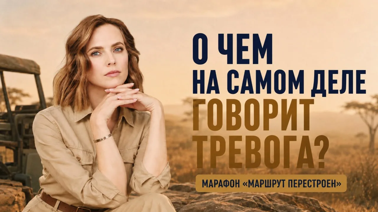 😬 Тревога всегда находит себе работу, замечали? [второе видео марафона]