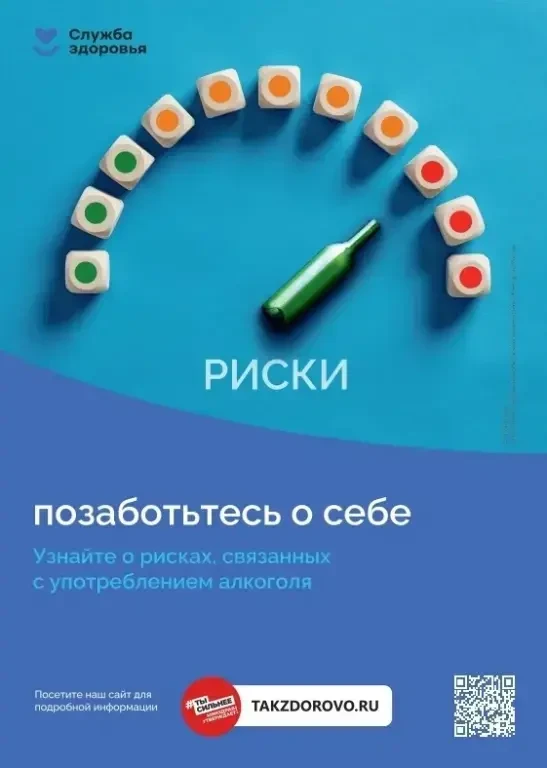 Безопасной дозы алкоголя не существует.