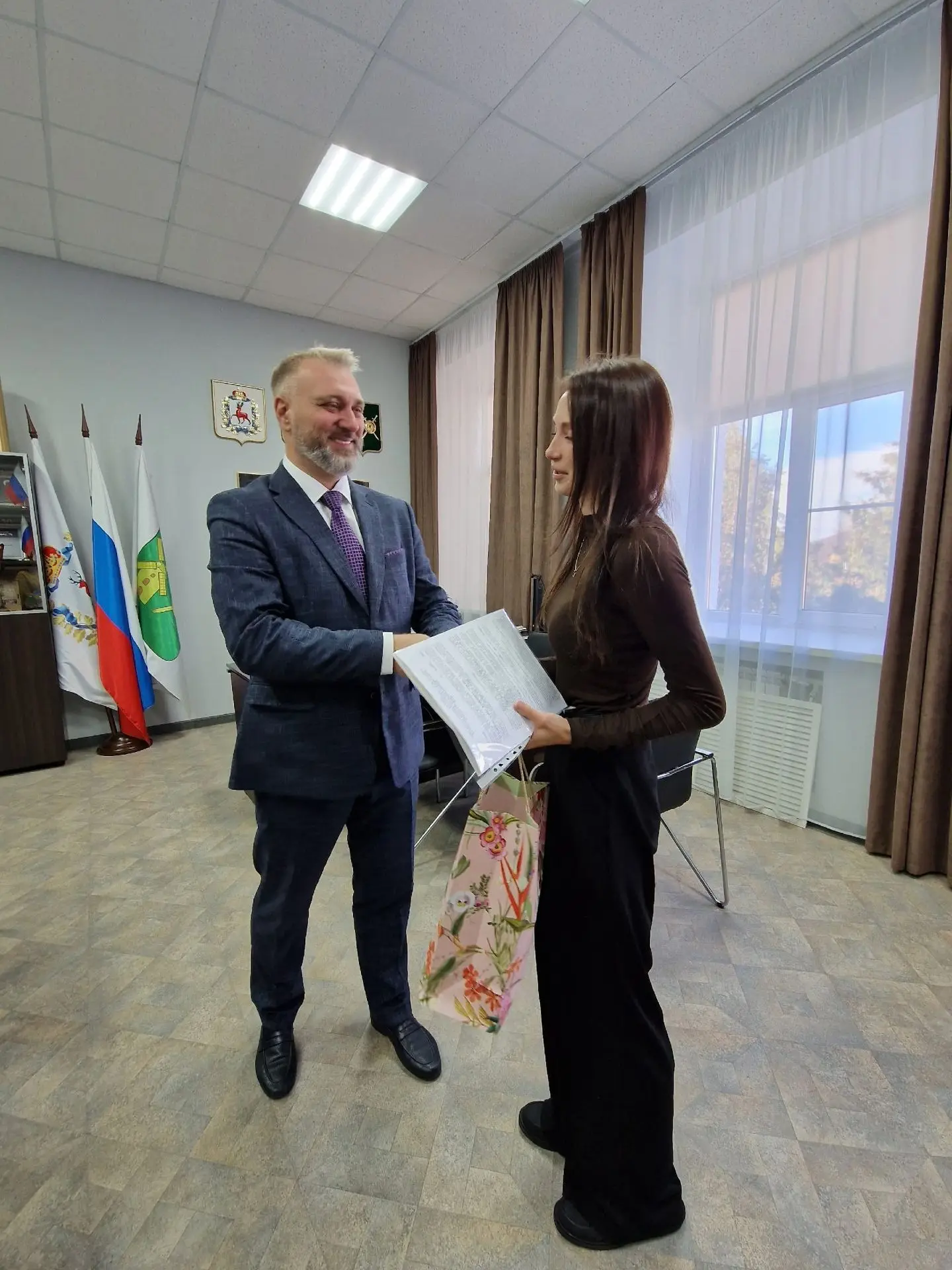 Радость со слезами на глазах