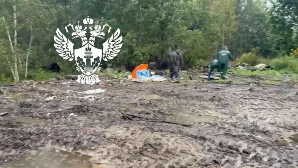 В Отрадном выявили несанкционированную свалку строительных отходов