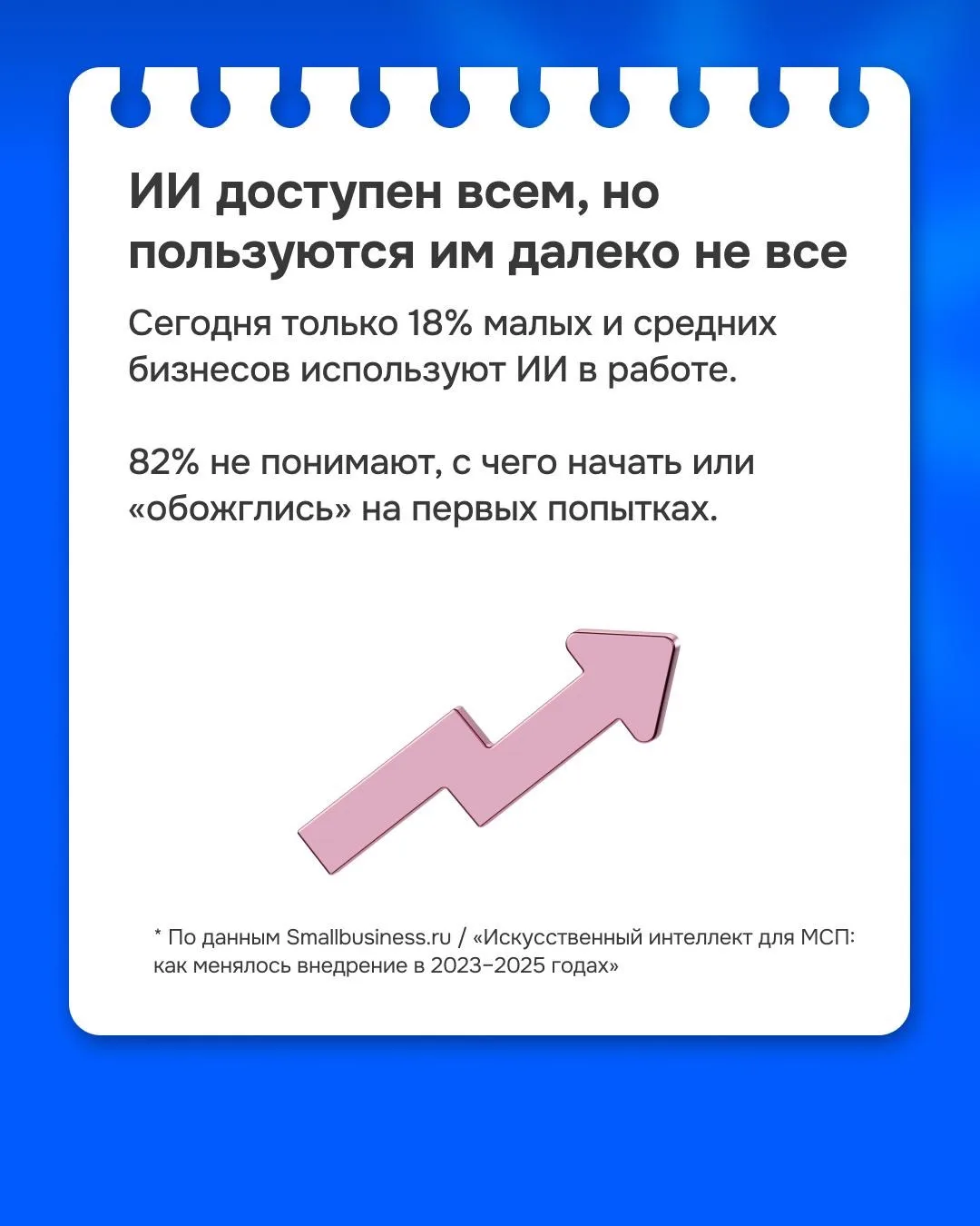 🔥 Как поставить ИИ на службу своему бизнесу

Вчера на ПМЭФ прошла наша сессия посвящённая новым тех