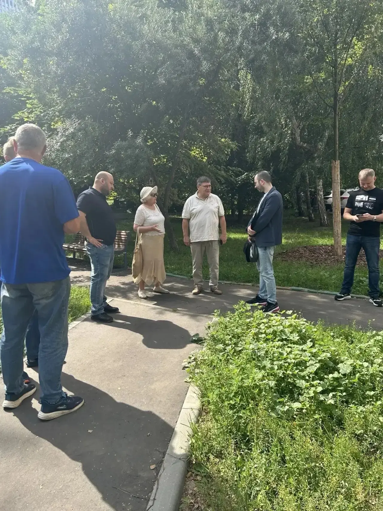 Обход территории главой управы района Очаково-Матвеевское состоялся 24 июля