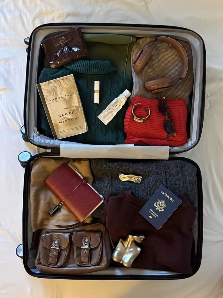 🎒 Ты улетаешь учиться за границу. В чемодане есть место только для 3 вещей.

Что возьмёшь с собой?
