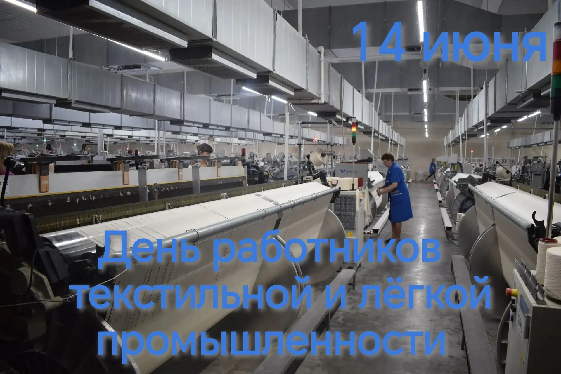 Уважаемые работники и ветераны текстильной и лёгкой промышленности, поздравляю вас с профессиональны