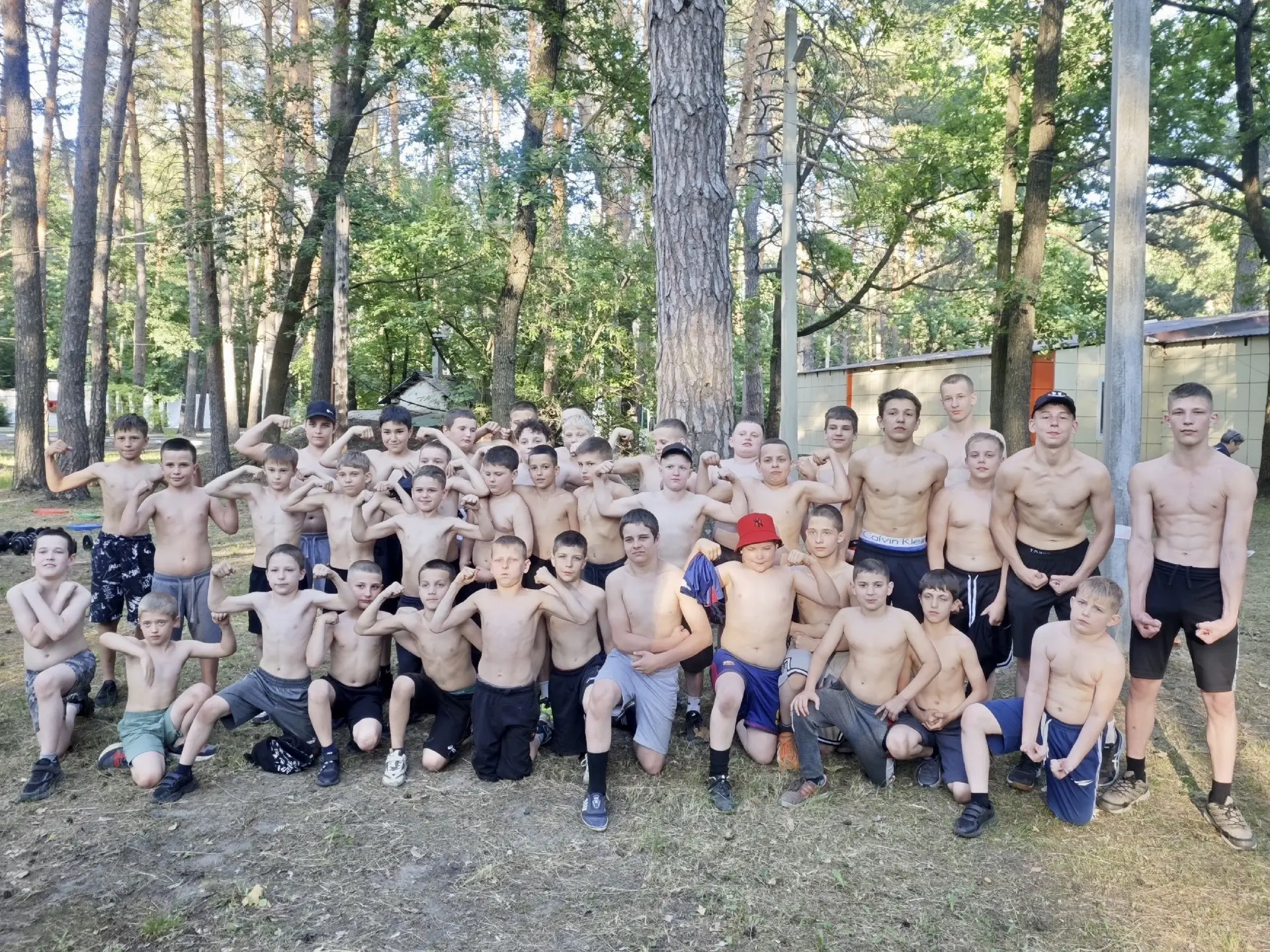 💪 И в лагере "Восход"