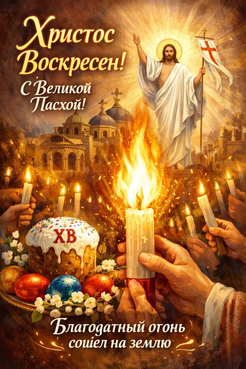 Все с Великой Пасхой 🙏 Христос Воскресе!
