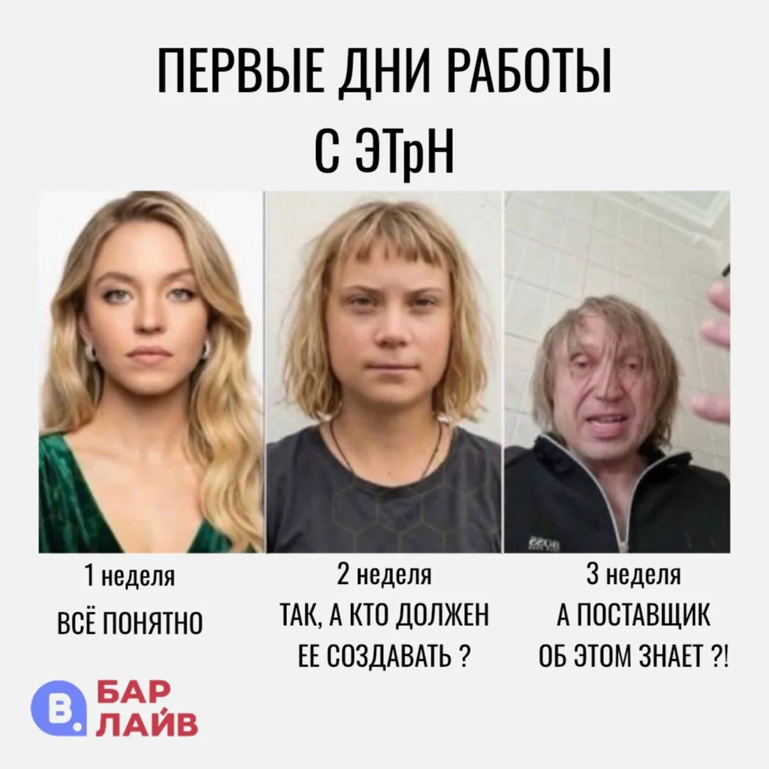 ЭТрН: сначала всё понятно.