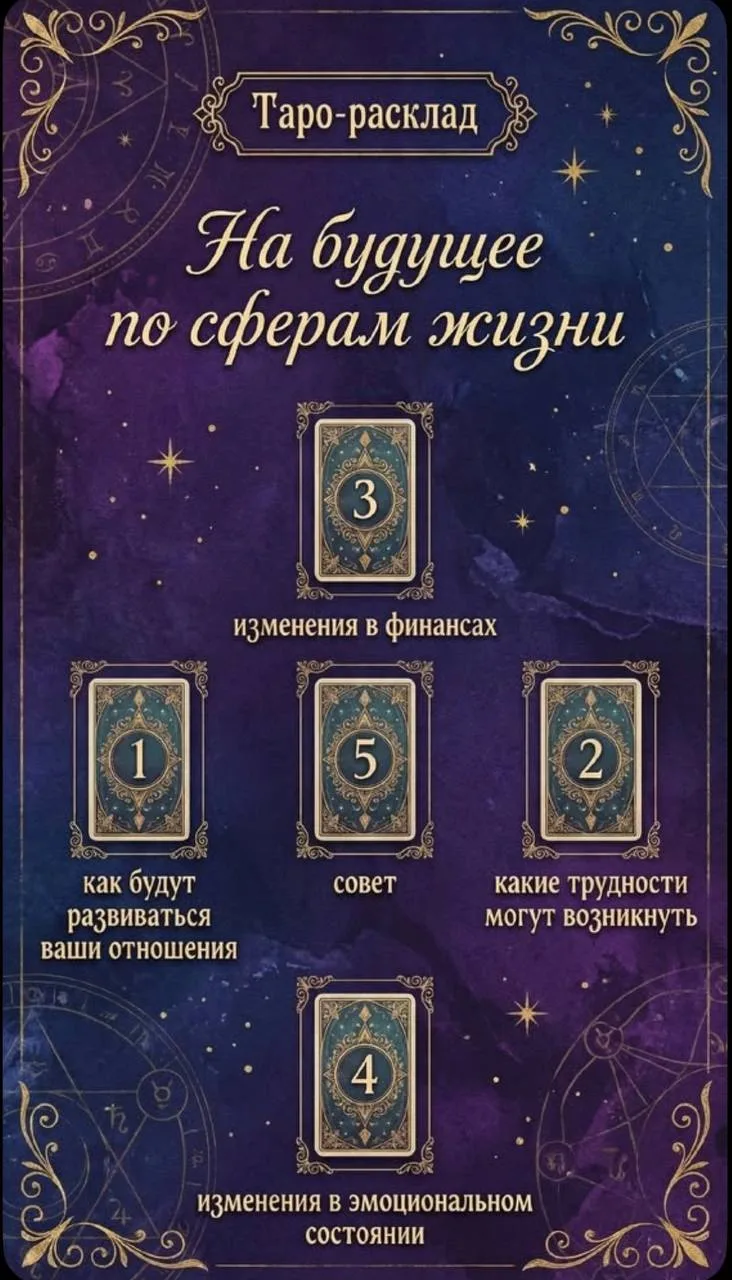 🔥 ЗА 5 КАРТ Я РАССКАЖУ ВСЮ ПРАВДУ 🔥

Опытный таролог сделает для вас индивидуальный расклад на пят