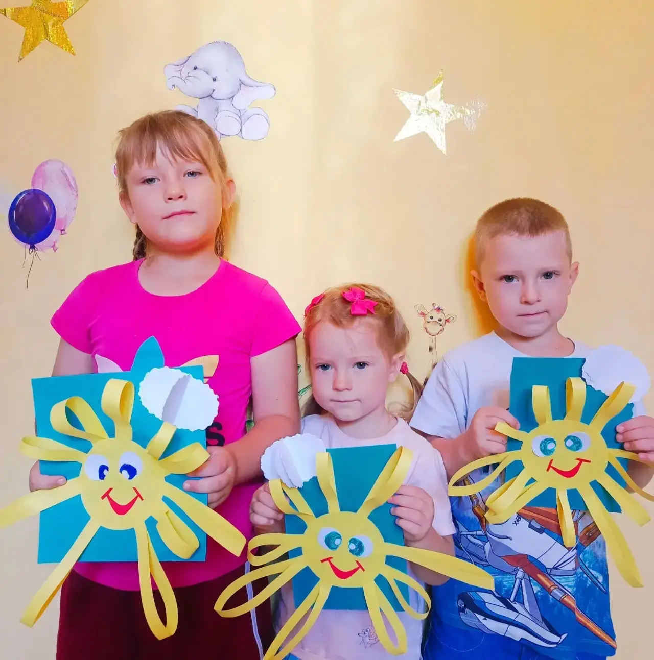 ☀️💛В нашей группе стало гораздо светлее! Ребята создали яркое, красочное и невероятно ...